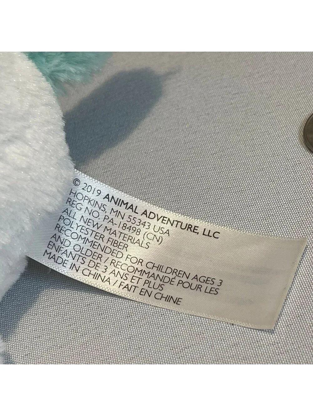 Animal Adventure Target Baby 8” Unicorn Plush Lovey